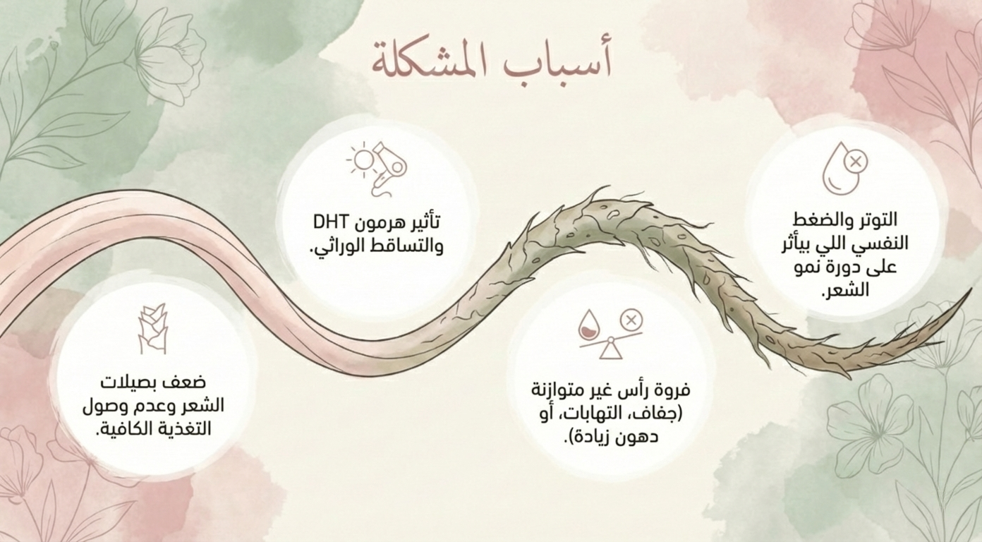 أسباب المشكلة