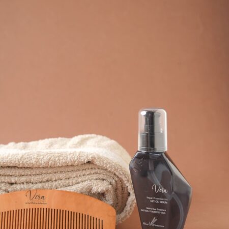 Vera365 - فيرا 365 لمنتجات الشعر -Black heat protection serum